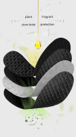 Almohadilla De Absorción De Choque Deodorante Para Zapatillas Transpirable Suave Y Gruesa Para Hombres Y Mujeres Correr Deporte - details 2