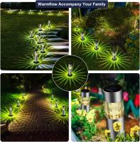 Luces Solares Para Camino Exterior Impermeables De Acero Inoxidable Iluminación De Jardín LED Para Patio Carretera Yard - details 3