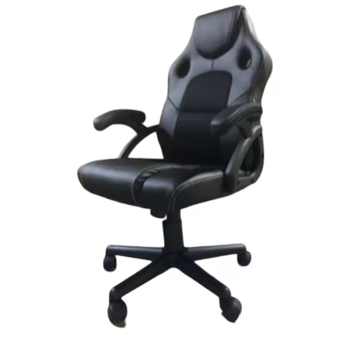 Silla de Oficina Ergonómica Negra - 1