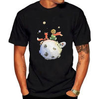 Camiseta De Verano Para Hombre Algodón Con Estampado De Príncipe Cartoon Camiseta Gráfica O-Neck Manga Corta Para Mujer Top Casual - details 5