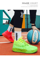 Zapatos De Baloncesto Para Hombre Deportivos Al Aire Libre Tenis De Moda Resistente Al Desgaste Suela De Goma Zapatos De Baloncesto - details 2