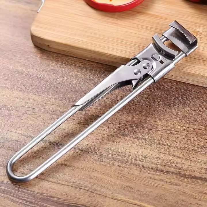 Ajustable Abrebotellas De Acero Inoxidable Antideslizante Nuevo Abrepatas Metálico Herramienta De Cocina Para Botellas - 1