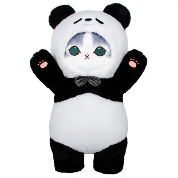 Muñeco De Peluche De Mofusand Tiburón Gato Panda Conejo Dibujos Animados Cojín De Abrazo Decoración De Habitación Regalo De Cumpleaños Kawaii - 1