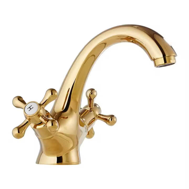 Grifo de lavabo retro, vintage - 1