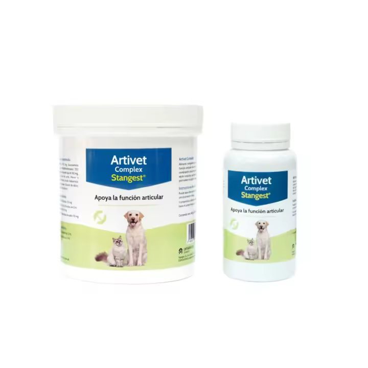 STANGEST - Artivet Complex - Alimento Complementario Condroprotector para la Salud Articular en Perros y Gatos - 1