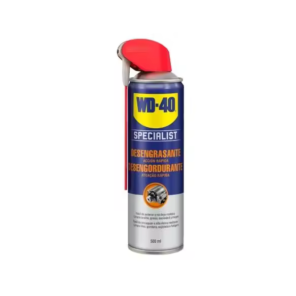 WD 40 WD-40 Desengrasante Especialista Acción Rápida 500ml - Limpia Aceite, Grasa y Mugre - 1