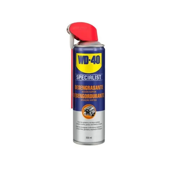 WD 40 WD-40 Desengrasante Especialista Acción Rápida 500ml - Limpia Aceite, Grasa y Mugre - 1