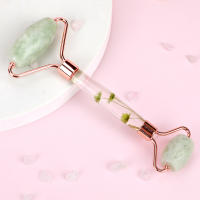 Rodillo De Jade Natural Masajeador Facial Para Mujeres Herramienta De Cuidado De La Piel Relaxante Corporal Regalo Buena - details 22