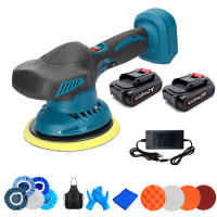 Pulidor de coche inalámbrico, herramienta de eliminación de óxido, 6 engranajes, eléctrico, automático, limpieza, encerado de Metal, madera, batería Makita,Cordless Car Polisher - details 9