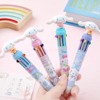 Sanrio Kuromi Bolígrafo De Punto De Sombra 36 Piezas 10 Colores Marcador 0.7mm Material Plástico Instrumento De Escritura Para Escuela Y Oficina - details 24