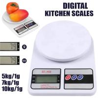 Báscula Electrónica De Cocina Digital 10kg X1g Precisión 0.1g Pantalla LED Accesorios De Cocina Para Alimentos Y Postales - details 0