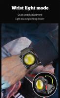 Linterna LED Portátil Recargable USB Mini Linterna De Pulsera Para Deporte Al Aire Libre Luz De Mano Antigua Linterna De Correr - details 8