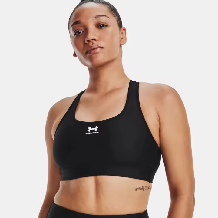 Sujetador deportivo Under Armour HeatGear Mid Padless - 1