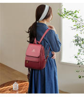 Mochila De Cuero Genuino Alta Calidad Para Mujer Gran Capacidad Bolso De Hombro Escolar Para Teenage Girls Viaje Diseñador Sac a Dos - details 3