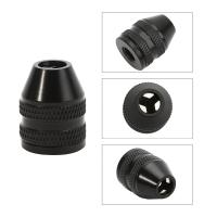 Chorro De Taladro Sin Llave 1PCS 0.3-3.6mm Conversor De Herramienta De Conversión 1/4" Punta Hexagonal Adaptador De Reemplazo Rápido Para Taladro Eléctrico - details 4