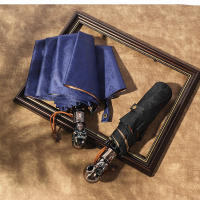 Paraguas Automático Negro Diablos Calavera 3 Plegables Anti UV Para Hombre Y Mujer Paraguas De Viaje Resistente Al Viento Para Hombre Y Mujer - details 9