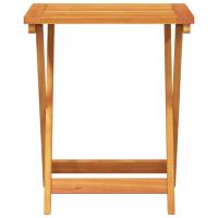 vidaXL Set de comedor de jardín plegable 3 pzas madera maciza acacia - details 2