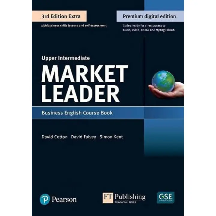 Libro 9781292361147 Market Leader 3e Extra Upper Intermediate Course Book, eBook, QR, MEL. amp; DVD Pack Editorial LONGMAN Año 2020 Autor 500 ISBN 9781292361147 - 1