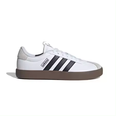 Zapatillas Adidas VL Court 3.0 Blanco Negro Hombre Casual ID6285 - 1