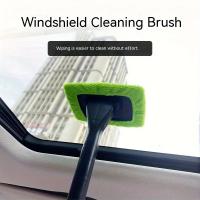 Cepillo De Limpieza Para Parabrisas Del Coche Con Mango Largo Herramienta De Limpieza Doméstica Eliminación De Polvo Y Niebla Para Ventanas Delanteras - details 3