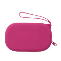 Monedero De Silicona Pequeño Bolsa De Almacenamiento Oval Para Monedas Tarjetas Auriculares Llaveros Portátil Para Bolso De Mano - details 15