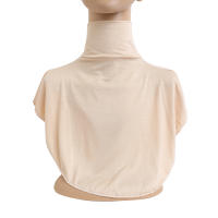 Cubrebocas De Cuello Alto Para Mujeres Musulmanas H010 Modal Jersey Cubierta Completa Accesorio De Ropa Islámica Para Damas - details 11
