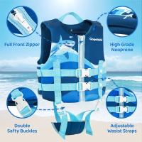 Chaleco De Salvamento Para Niños Neopreno Flotador Para Natación Vela Navegación Surf Seguridad Chaleco Flotador Para Niños - details 1