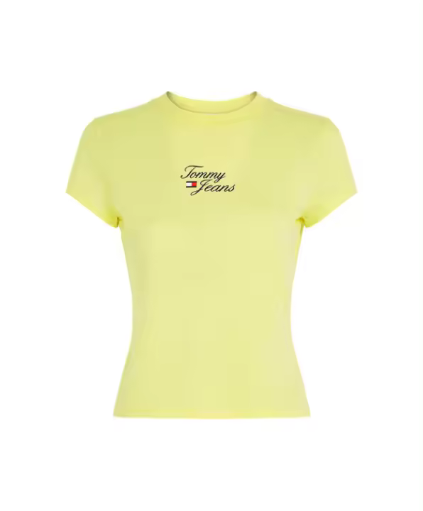 Camisetas Tommy Hilfiger Bby Essential para mujer en color amarillo - 1