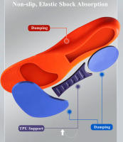 Almohadillas De Apoyo Articular Para Deportes Absorbedores De Choque Para Zapatos Soporte De Arco Plantar Fasciitis Para Hombres Y Mujeres - details 4