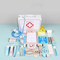 Juego De Película De Médico De Madera Para Niños Set De Juego De Roles Con Bolsa Médica Para Niños Y Niñas Juguete Educativo Para Bebés a Partir De 3 Años - details 18
