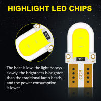 10PCS Lámpara LED T10 W5W 12V Luz De Placa De Matrícula COB Luz De Aclaración Blanco Accesorios De Luz De Automóvil - details 3