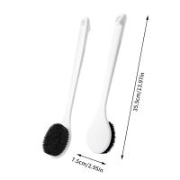 Cepillo De Ducha Con Manija Larga Para Aplicar Loción Y Solvente Negro Multifuncional Herramienta De Limpieza Corporal - details 6