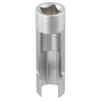 Llave De Sensador De Oxígeno 17/19mm Herramienta De Instalación Y Remoción Para Inyector De Combustible Diesel Junta Hexagonal - details 2