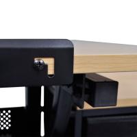 vidaXL Escritorio inclinable con tablero de dibujo y taburete mesa de dibujo - details 3