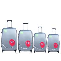 Juego de Maletas Duro de Viaje 4 Piezas Rígidas ABS Ampliable Set Maleta, 18", 20", 24" y 28",Trolley Cabina Ligero Duradero con 4 Ruedas Dobles Giratorias y Cierre - details 4