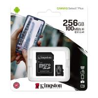 TARJETA MICRO SD XC  64 GB - 128GB + 256GB - ADAPTADOR KINGSTON CANVAS SELECT PLUS - CLASE 10 - 100MB/S - VENTA POR UNIDAD - details 4