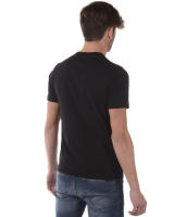 Camiseta Emporio Armani EA7 Algodon Hombre Negro 3 ZPT42PJ18Z 1200 - details 1