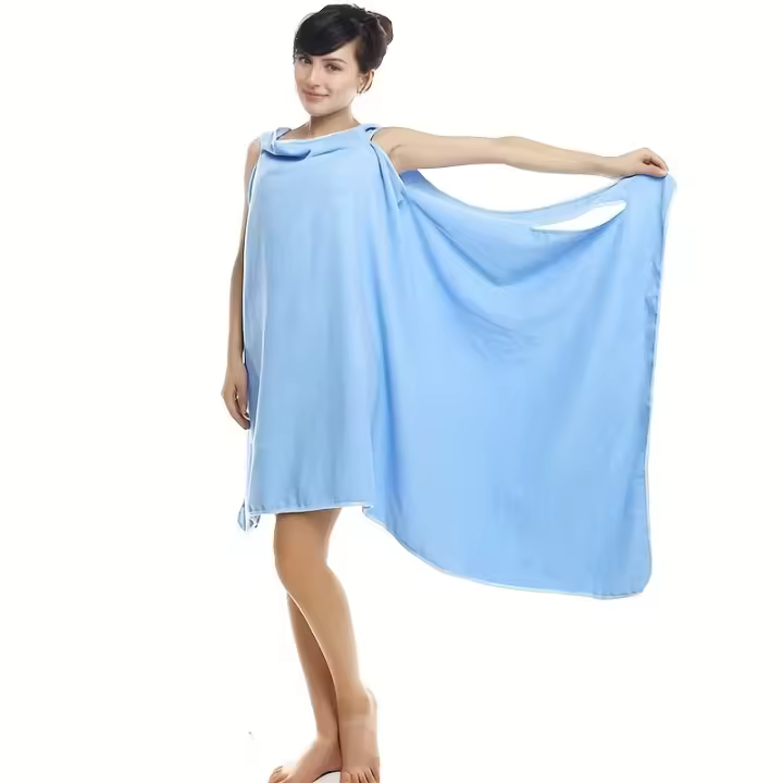 Toalla De Baño Absorbente Y Rápida Para Mujer 150x80cm Plegable Sling Toalla De Playa Transpirable Para Ducha Y Baño - 1