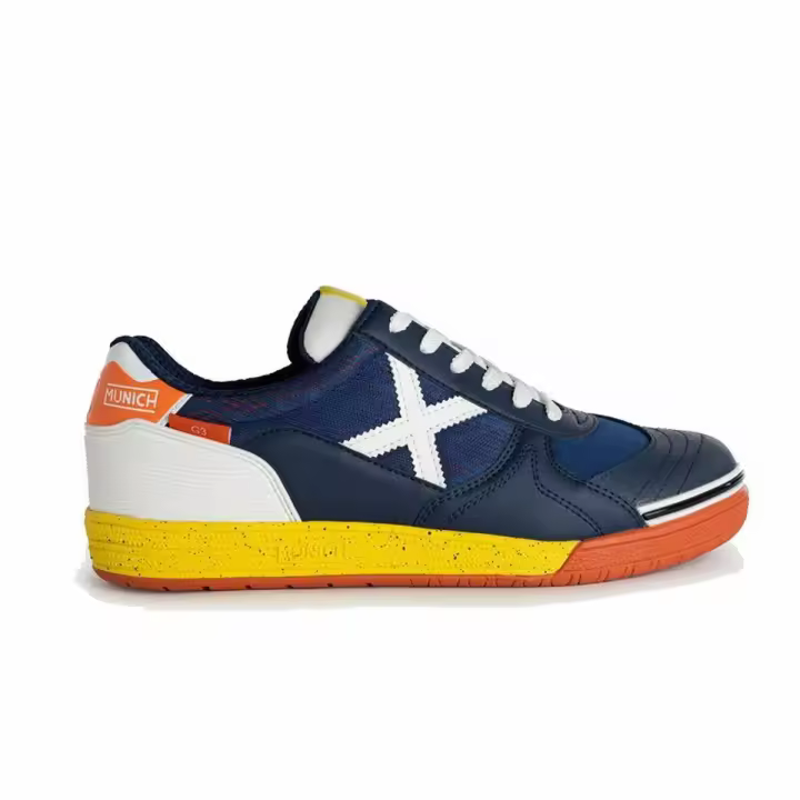 Zapatillas de Fútbol Sala para Adultos Munich G-3 Indoor 361 Azul marino - 1