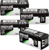 Paquete de 40 unidades de pilas de botón de óxido de plata Maxell SR626SW (377) - details 0