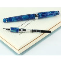 Bolígrafo De Tinta Moonman High-end Con Clip De Metal Completo Y Resina De Luna Nueva Punta Iridium Extra F Para Escuela Y Oficina - details 4