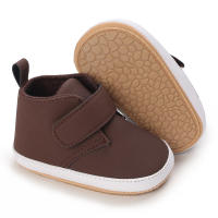 Zapatos Para Bebé 0-18 Meses Niño Y Niña Suéter De Cuero PU Suave Suela De Goma Antideslizante Zapatos Casuales Para Todoterreno - details 24