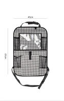 Organizador De Coche Para Asiento Trasero Con Soporte Para Tableta Táctil Bolsillos De Almacenamiento Y Protección De Sillín Accesorios De Coche - details 11