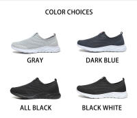 Zapatos De Vulcanización Para Hombre Zapatillas Transpirables Casual Antideslizantes Ligeros Tenis Masculino Slip-On Mesh - details 5