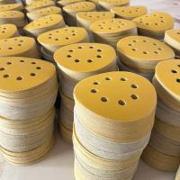 Papel De Lija Amarillo De 125mm 8 Agujeros Para Discos De Pulido De Metal Y Madera Herramienta Abrasiva Para Talleres Y Bricolaje - details 11