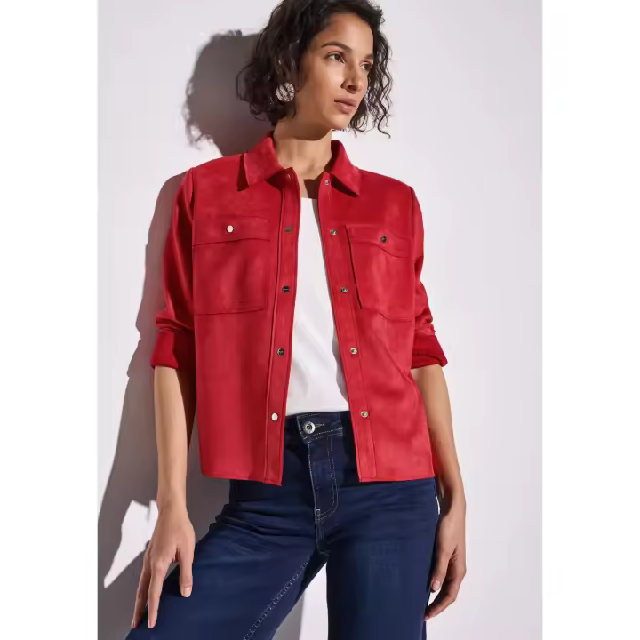 Street One Mod. PS212633 - Chaqueta casual antelina para mujer - 1