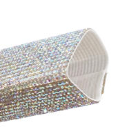Cubierta De Micrófono Con Rhinestones Decorativa Para Disco Escenario Fiesta TV Sin Cable Accesorio De Micrófono Para Eventos Especiales - details 4