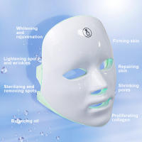 Máscara Facial LED De 7 Colores Terapia Fotónica Infrarroja Rejuvenecimiento De Piel Blanqueamiento Elevación Anti Acné Eliminación De Arrugas Dispositivo De Belleza - details 11