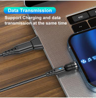 Cable Magnético OTTWN 2 En 1 PD 60W Carga Rápida Para iPhone 14 13 pro Max Xiaomi 12 Poco M4 X4 USB C a Tipo C Micro Datos - details 4