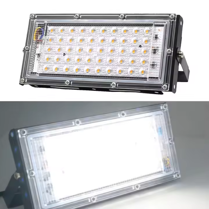 Lámpara De Reflector LED 50W Para Iluminación Exterior IP65 Impermeable Proyector De Luz De Jardín 220V Lámpara De Pared - 1
